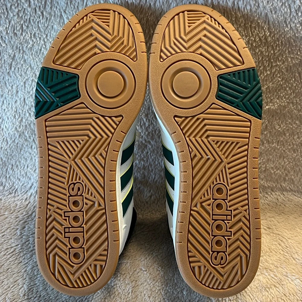 ADIDAS Hoops 3.0 Mid Classic Vintage Look Sneakers - Picture 9 of 13